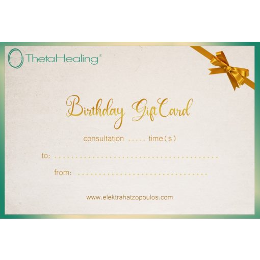 Ajándékutalvány Születésnapra